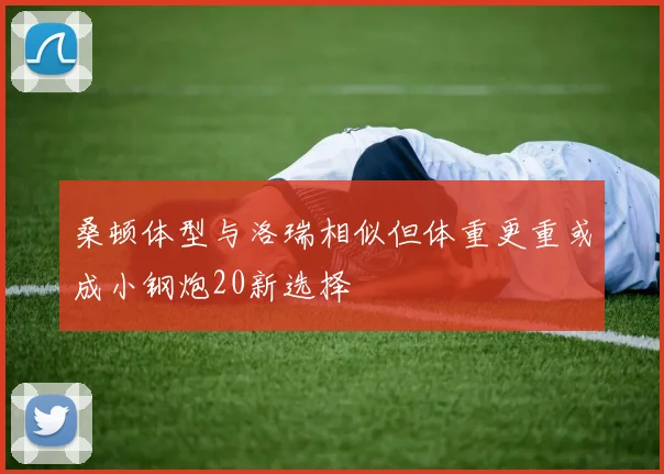 桑顿体型与洛瑞相似但体重更重或成小钢炮20新选择